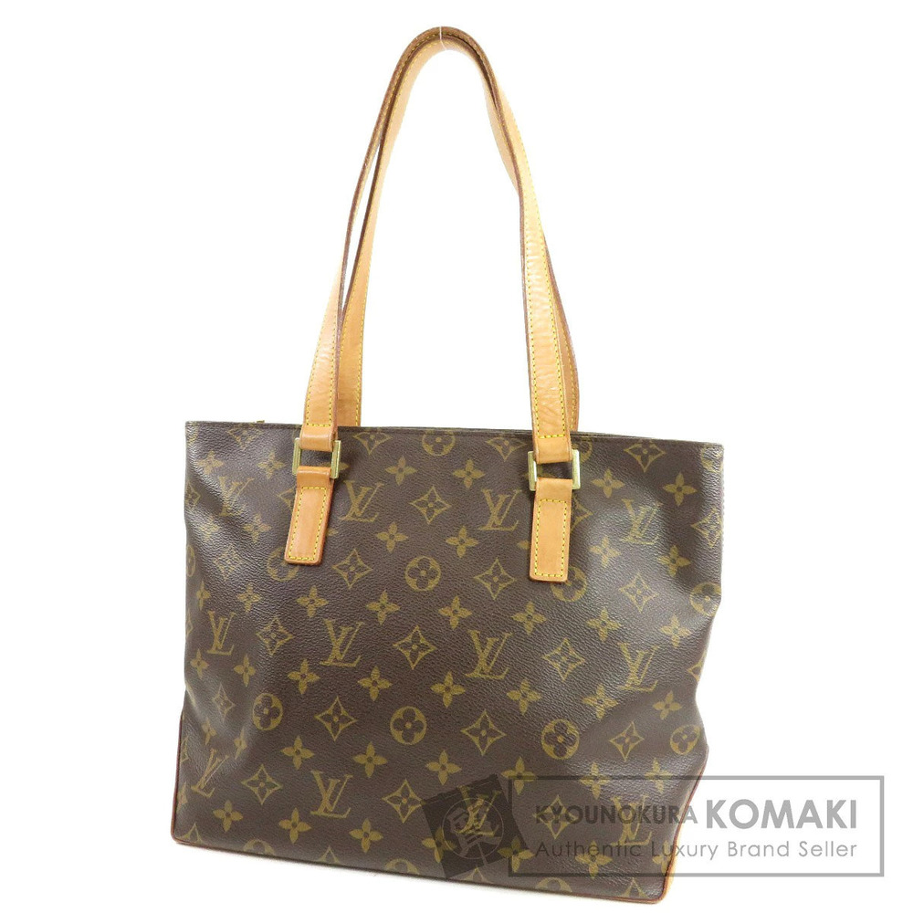 Louis Vuitton Cabas Piano Damier Canvas Shoulder Tote Bag Brown
